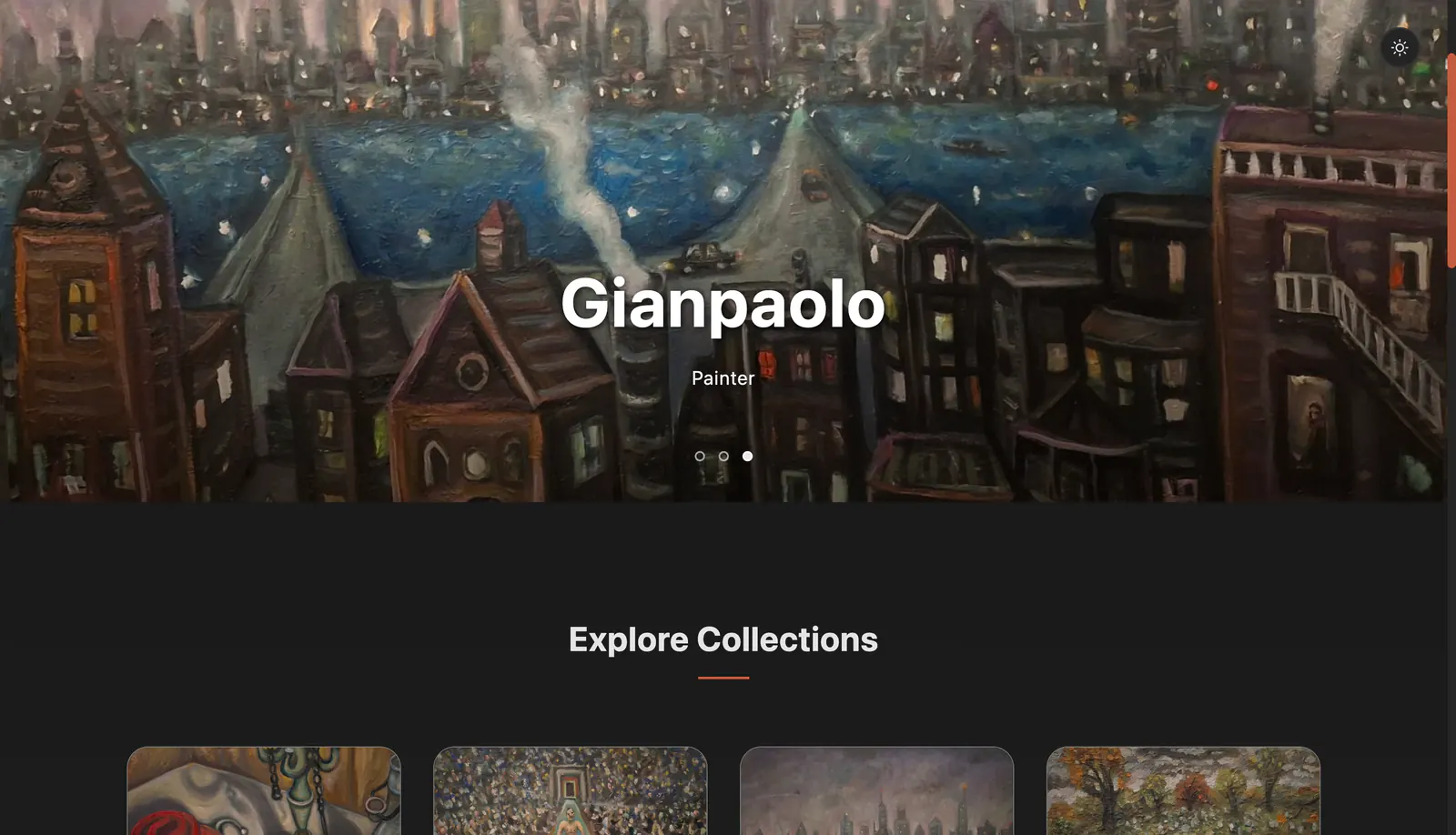 Gianpaolo paintings homepage